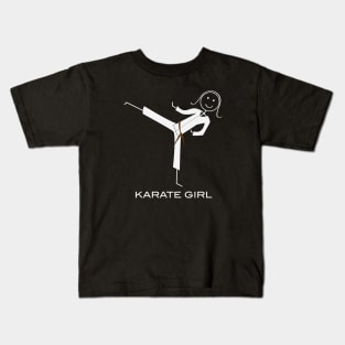 Funny Womens Brown Belt Karate Kids T-Shirt